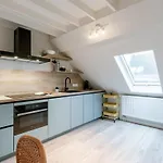 公寓 Huswell - Bright Duplex Close To The Sea 奥斯滕德